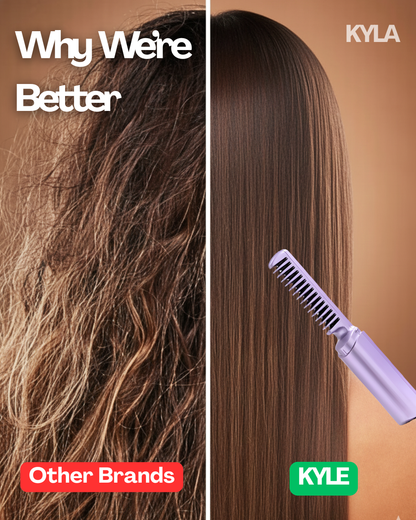 Cordless Mini Straightener – Parlor Hair Anywhere, Anytime!