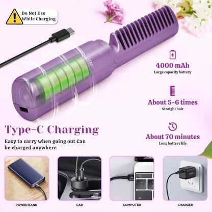 Mini Hair Straightener for Salon-Style Hair, Anytime, Anywhere